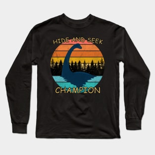 Loch Ness Monster - Hide and Seek Champion Long Sleeve T-Shirt